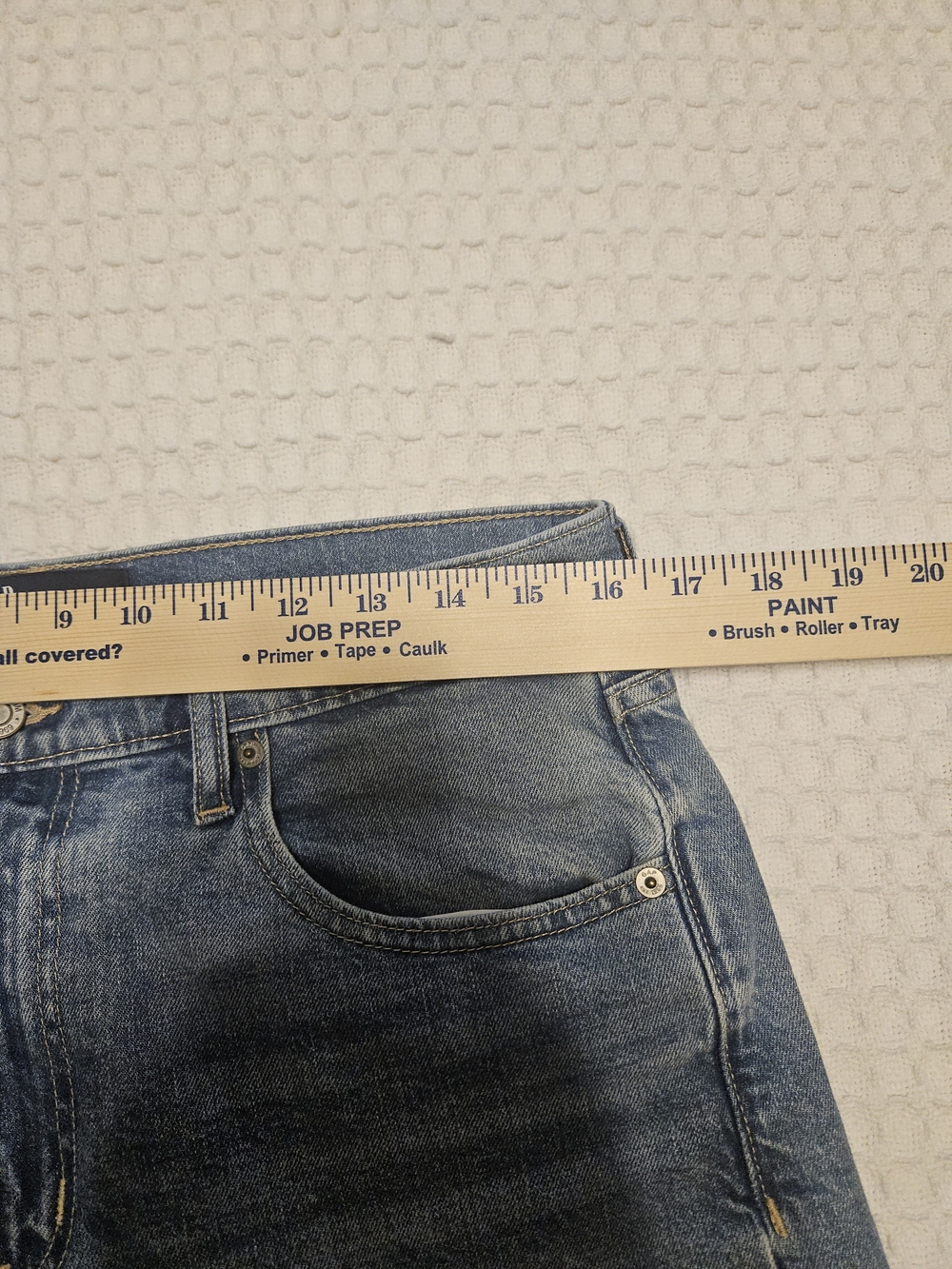 Womens GAP High Rise Wide-Leg Croppoed Jeans Lot 2 Dark Wash/Washed Size 12/31R. - Picture 12 of 16